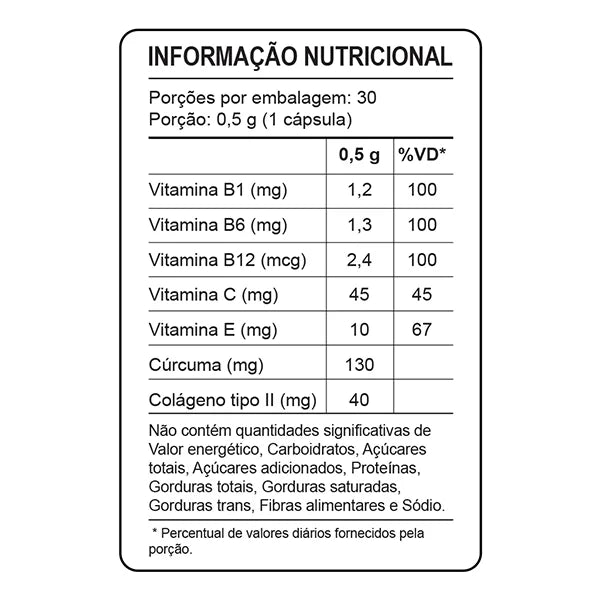 Colágeno Tipo II + Vitaminas